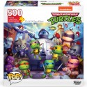 Puzzle 500 pièces - Funk Pop : Les Tortues Ninja (Teenage Mutant Ninja Turtles)