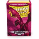 Sleeves Dragon Shield Standard - Matte Magenta / Magenta Mat (x100)