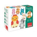 Puzzle magnétique 12 pièces La ferme Goula