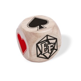 Dés de Belote en Bois 30 mm
