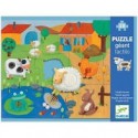 Puzzle géant Tactiloferme Djeco