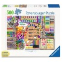 Puzzle 500 pièces - La Palette de l\'Artiste