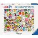 Puzzle 500 pièces - Stickers Kawai
