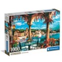 Puzzle 1000 pièces - Vue du lac de Côme (Format compact)