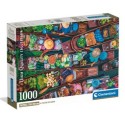 Puzzle 1000 pièces - Marché flottant thaï (Format compact)