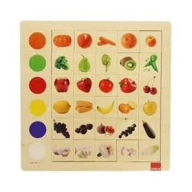 Puzzle 30 pièces fruits et...