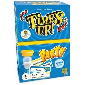 Time's Up Party Bleu