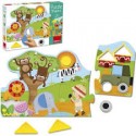 Puzzle Shapes Safari