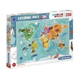 Puzzle Exploring Maps 250...