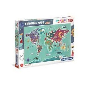 Puzzle Exploring Maps 250...