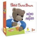 Petit Ours Brun: Mémo des repas