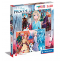 Puzzle Supercolor Reine des Neiges 2 - 2x20 pièces