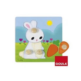 Puzzle Lapin Goula 1 an