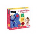 Puzzle 4 petites bêtes à assembler